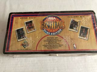 1991 - 92 Upper Deck Basketball Factory Set