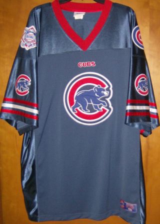 Chicago Cubs Lee Sport Football Style Jersey - Sz Xxl - Stitched
