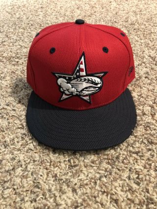 Winston - Salem Dash Hat,  Usa Dash Logo,  Era 59/50,  Size 7 5/8