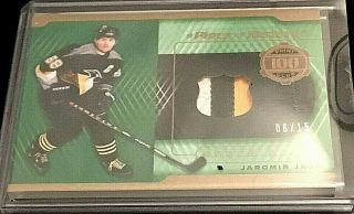 2018 - 19 Sp Game A Piece Of History Jaromir Jagr 100 Point Club Patch /15