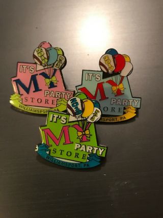 17 - 18 - 19 Little League World Series It’s My Party Store Pins