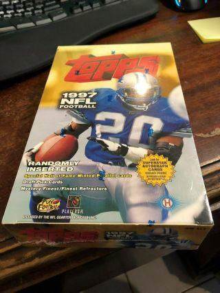 1997 Topps Football Hobby Box - Factory