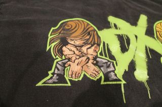 D - Generation X DX Shawn Michael Triple H WWE Live AUTHENTIC T Shirt XL Moon 2