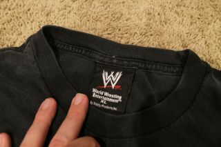 D - Generation X DX Shawn Michael Triple H WWE Live AUTHENTIC T Shirt XL Moon 4