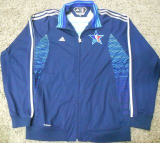 2009 Nba All - Star Game East Adidas Climacool Warm Up Jacket - Adult Xl Blue Euc