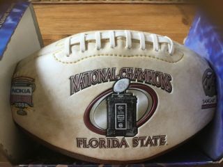 Florida State Football Nokia Sugar Bowl 2000 National Champions