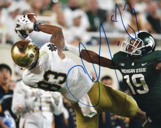 Chase Claypool Notre Dame Football Auto Autographed Signed 8x10 Photo Proof