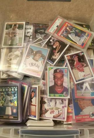 Baseball Cards Mystery Pack Rookies Legends Superstars 20 Pack