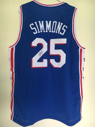 Ben Simmons Philadelphia 76ers Signed Jersey