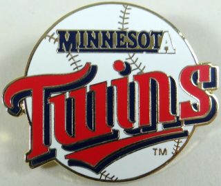 Minnesota Twins Pin Baseball Mlb Large Enamel Baseball 2003 Pro Specialties