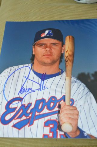 Larry Walker Autographed Signed 8x10 Photo Montreal Expos Future Hof