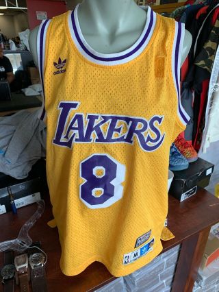 Adidas La Los Angeles Lakers Kobe Bryant 8 Jersey Men 