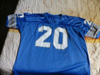 Barry Sanders 20 Detroit Lions Champion Jersey Size:XXl (2XL) 52 2