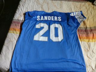 Barry Sanders 20 Detroit Lions Champion Jersey Size:XXl (2XL) 52 3