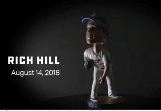 2018 La Dodgers Collectible Bobblehead,  44 Rich Hill 1 - Day Ship