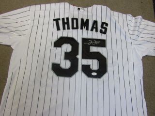 Frank Thomas Autographed Signed Chicago White Sox Jersey Jsa