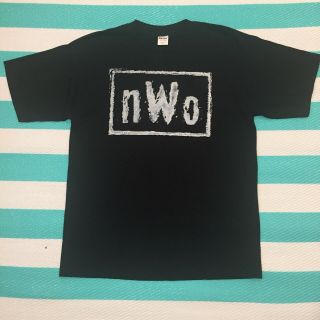 Vintage Nwo T - Shirt Single Stitched Size Xl Wcw Wrestling Vtg Og Black White