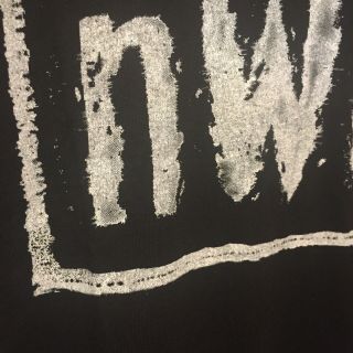 Vintage nWo T - Shirt Single Stitched Size XL WCW Wrestling VTG OG Black White 6
