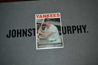 1964 Topps Mickey Mantle York Yankees 50 Baseball Card