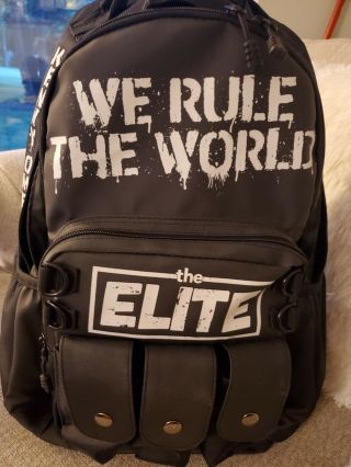 The Elite Backpack Young Bucks Kenny Omega Aew Roh Njpw Bullet Club