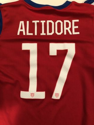Nike US Soccer Jersey Altidore USA Youth Donovan Pulisic S&H 5
