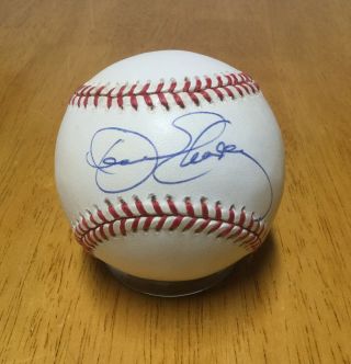 Athletics Dennis Eckersley Autographed Baseball Signed Red Sox Cubs
