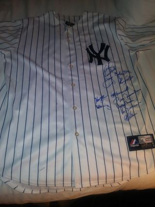 York Yankees Signed Jersey 2018 Old Timers 