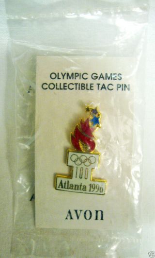 Lapel Pin Official Collectible Atlanta 1996 Olympics 100 Package Avon