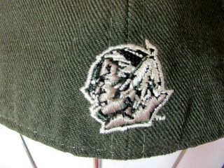 Nd North Dakota Fighting Sioux Hat Wool Blend Fitted Zephyr Baseball Cap 6 7/8