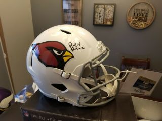 Patrick Peterson Signed Helmet Full Size Speed Rep Arizona Cardinals Radtke