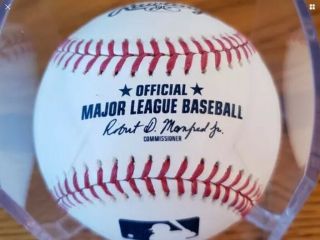 Derek Jeter Signed Mlb Baseball Yankees Autograph Hof 2020 2