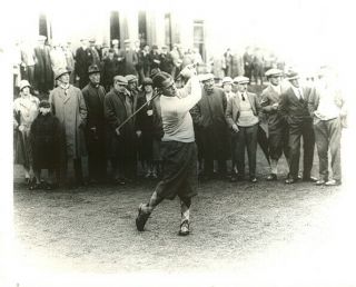 8 X 10 Glossy Photo Bobby Jones 1930 Amateur British Open