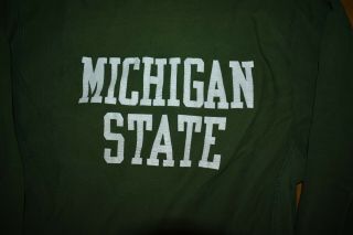 Vintage Michigan State Spartans Sweatshirt XL Champion Reverse Weave MSU 2