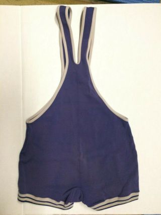 Vintage Wrestling Singlet Jelenk 100 nylon Medium Japan costume workout sport 2