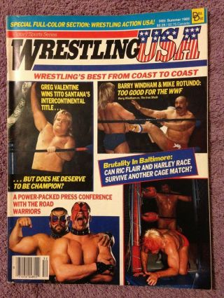 Wrestling Usa Summer 1985,  Victory Sports Series,  Ric Flair,  Harley Race,  Hogan