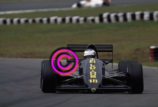 Racing 35mm Slide F1,  Yannick Dalmas - Ags Jh24,  1990 Brazil Formula 1