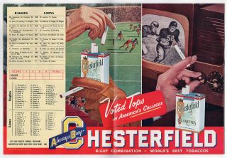 1948 PHILADELPHIA EAGLES Detroit Lions NFL Football Program SHIBE PARK Van Buren 3