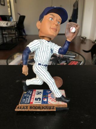 Limited Edition Forever Collectibles Alex Rodriguez Bobblehead W/ Box
