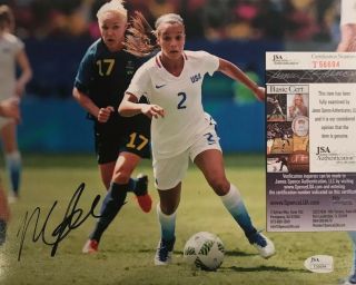 Mallory Pugh Signed Autograph 8x10 Photo Usa Womens Soccer World Cup Jsa