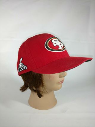 Era 59fifty On Field San Francisco 49ers Mens Fitted Cap Hat Red 5950
