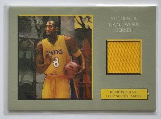 Official Kobe Bryant 24 Authentic Game - Worn Jersey From 2006 Topps Turkey Red
