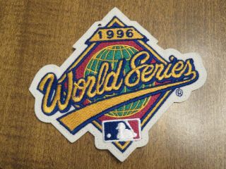1996 Major League Baseball World Series Cloth Patch