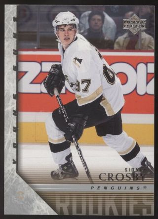 2005 - 06 Upper Deck Ud Young Guns 201 Sidney Crosby Rc Rookie