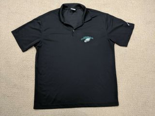 Nike Golf Philadelphia Eagles Polo Shirt Mens Xl Extra Large Champions Black