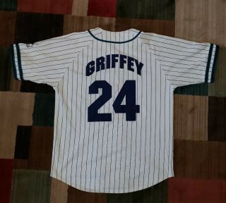 Vintage Mlb Seattle Mariners Ken Griffey Jr.  Jersey Size L