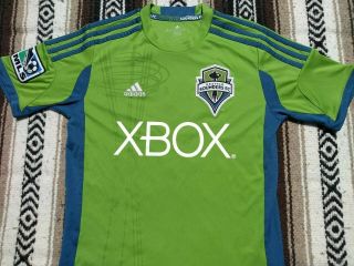 Seattle Sounders Fc Jersey Authentic Mls Soccer Clint Dempsey Youth M Sz 12 Kids