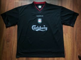 Liverpool Football Shirt 2002 - 2003 Training Jersey Reebok