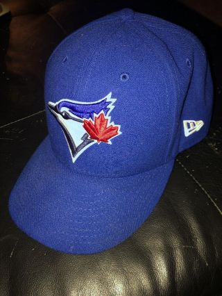 Toronto Blue Jays Mlb Authentic Era 59fifty Fitted On - Field Cap Size 7 5/8
