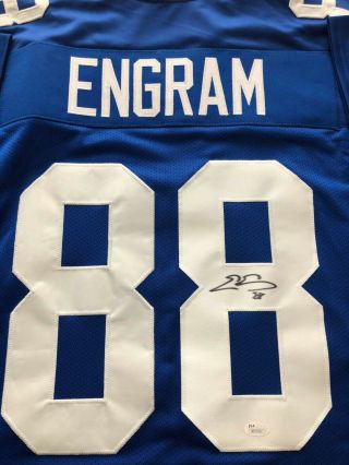 Evan Engram autographed signed jersey NFL York Giants JSA 2