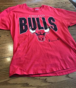 Vintage Chicago Bulls T Shirt Men 
